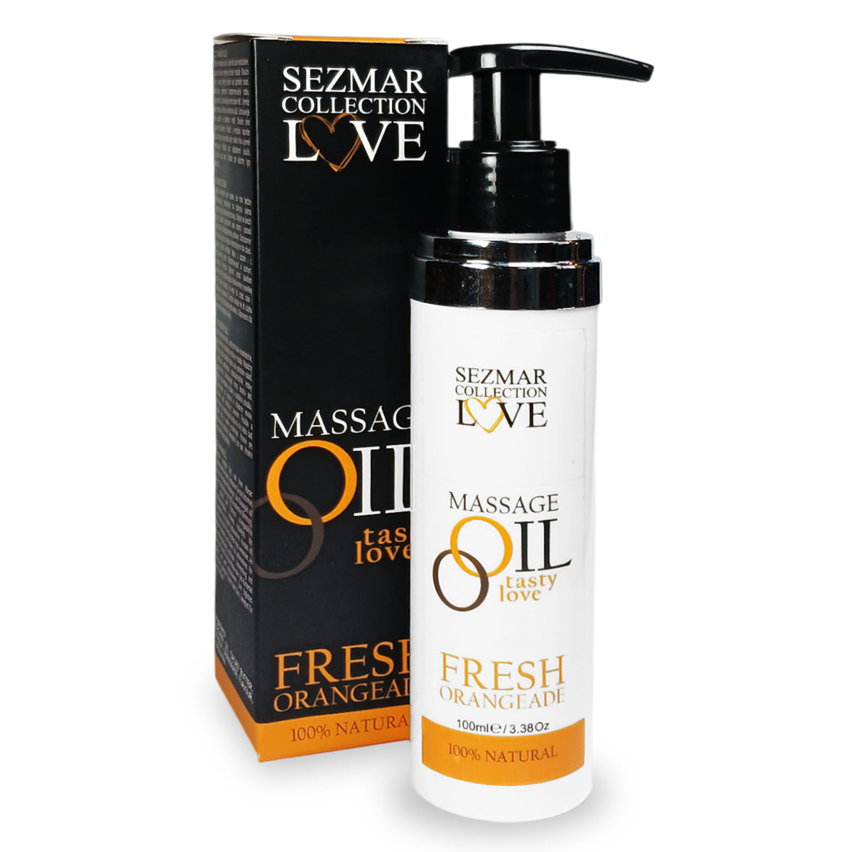 Intimate Massage Oil Orangeade, 100 ml