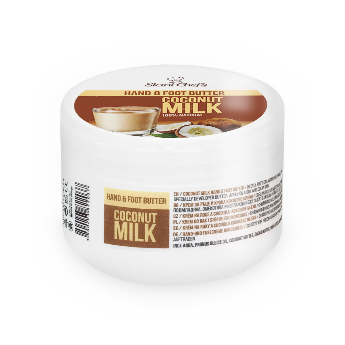 Coconut Milk Hand and Foot Cream, 100 ml