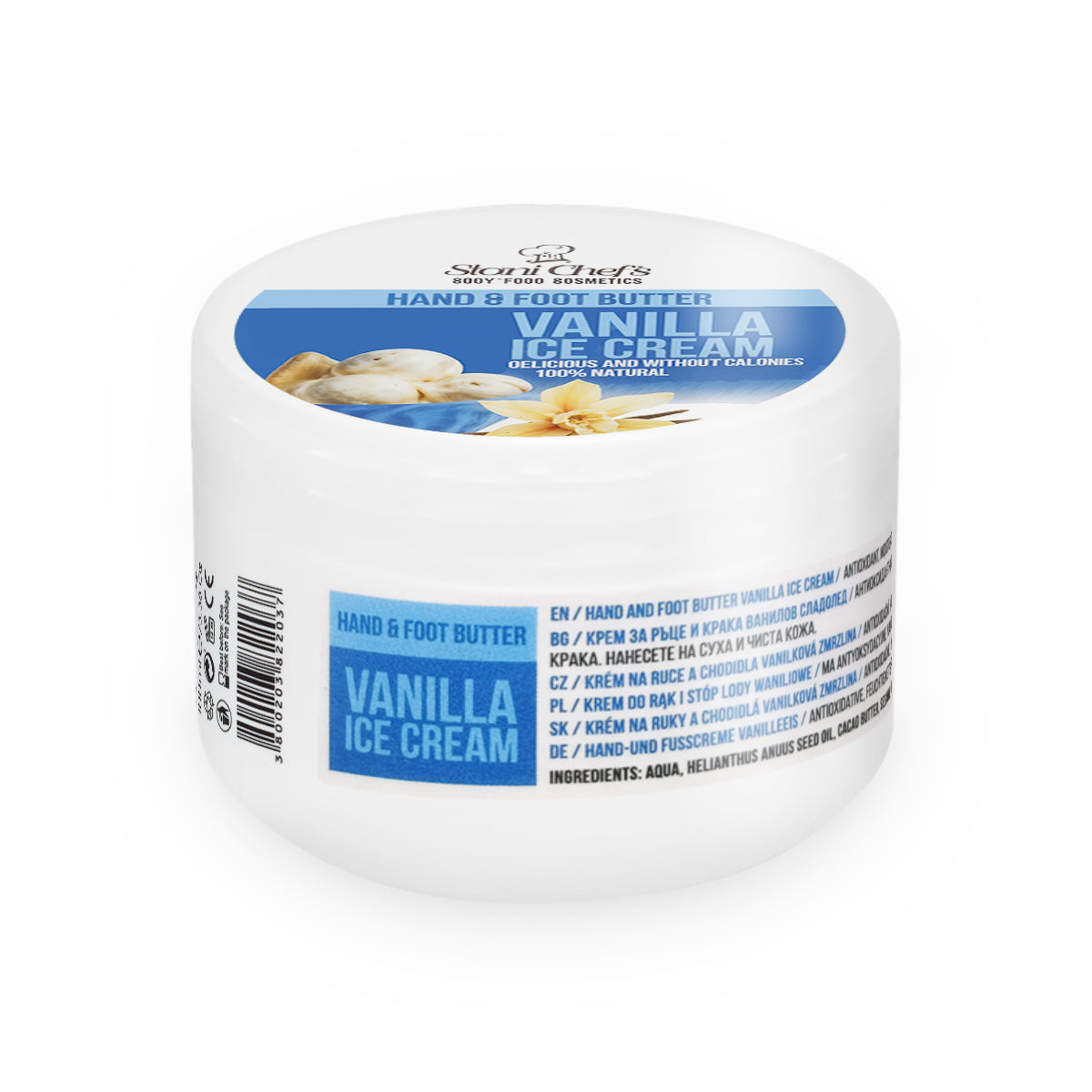 Vanilla Ice Cream Hand and Foot Cream, 100 ml