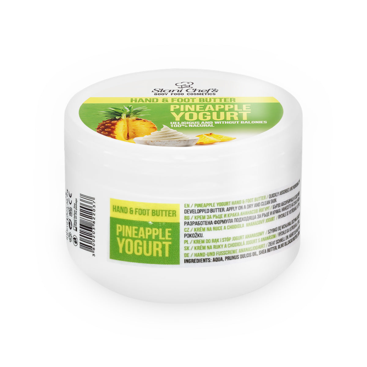 Pineapple Yogurt Hand and Foot Cream, 100 ml