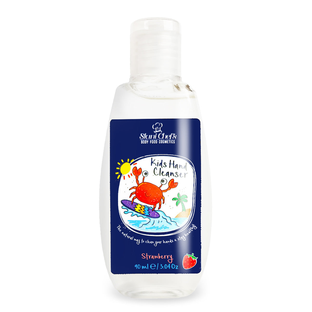 Children's Hand Cleansing Gel Strawberry, 90 ml