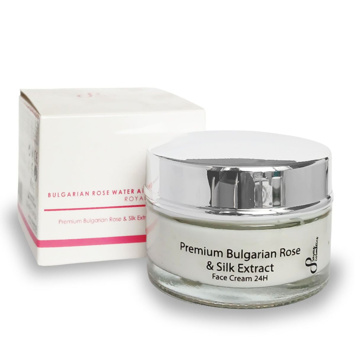 24-Hour Face Cream with Premium Bulgarian Rose & Silk Extract, 50 ml
