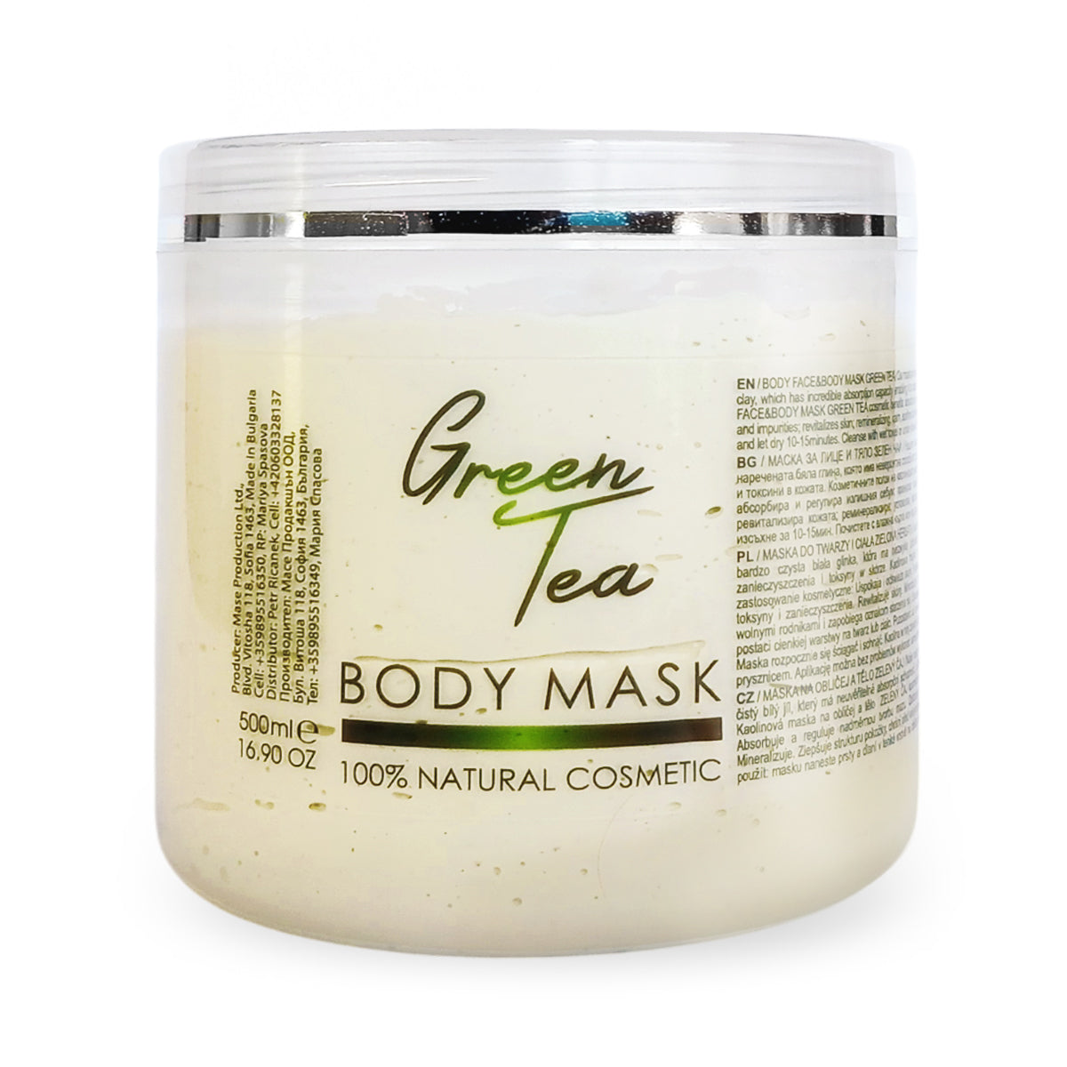 Green Tea Body Mask, 500 ml