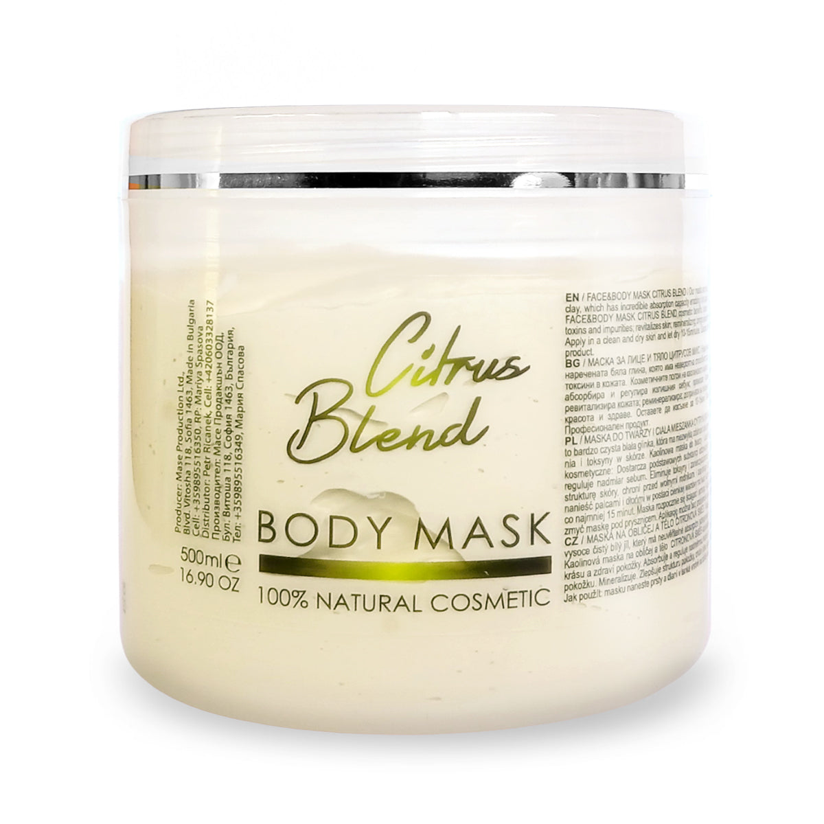 Citrus Mix Face and Body Mask, 500 ml