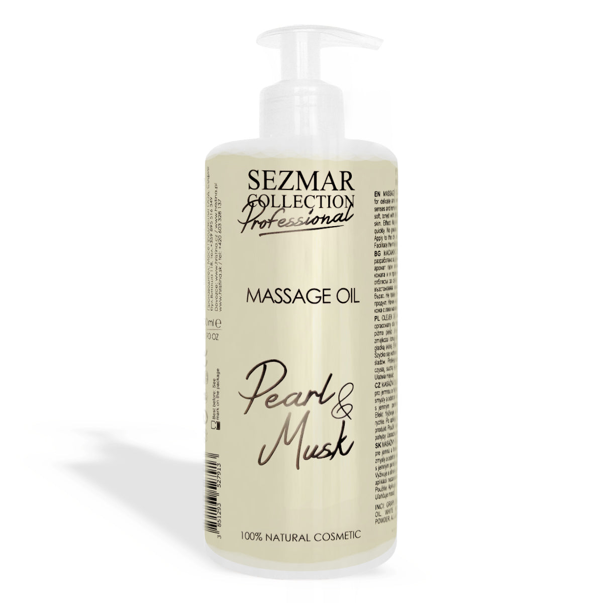 Massage Oil Pearl§Musk, 500 ml