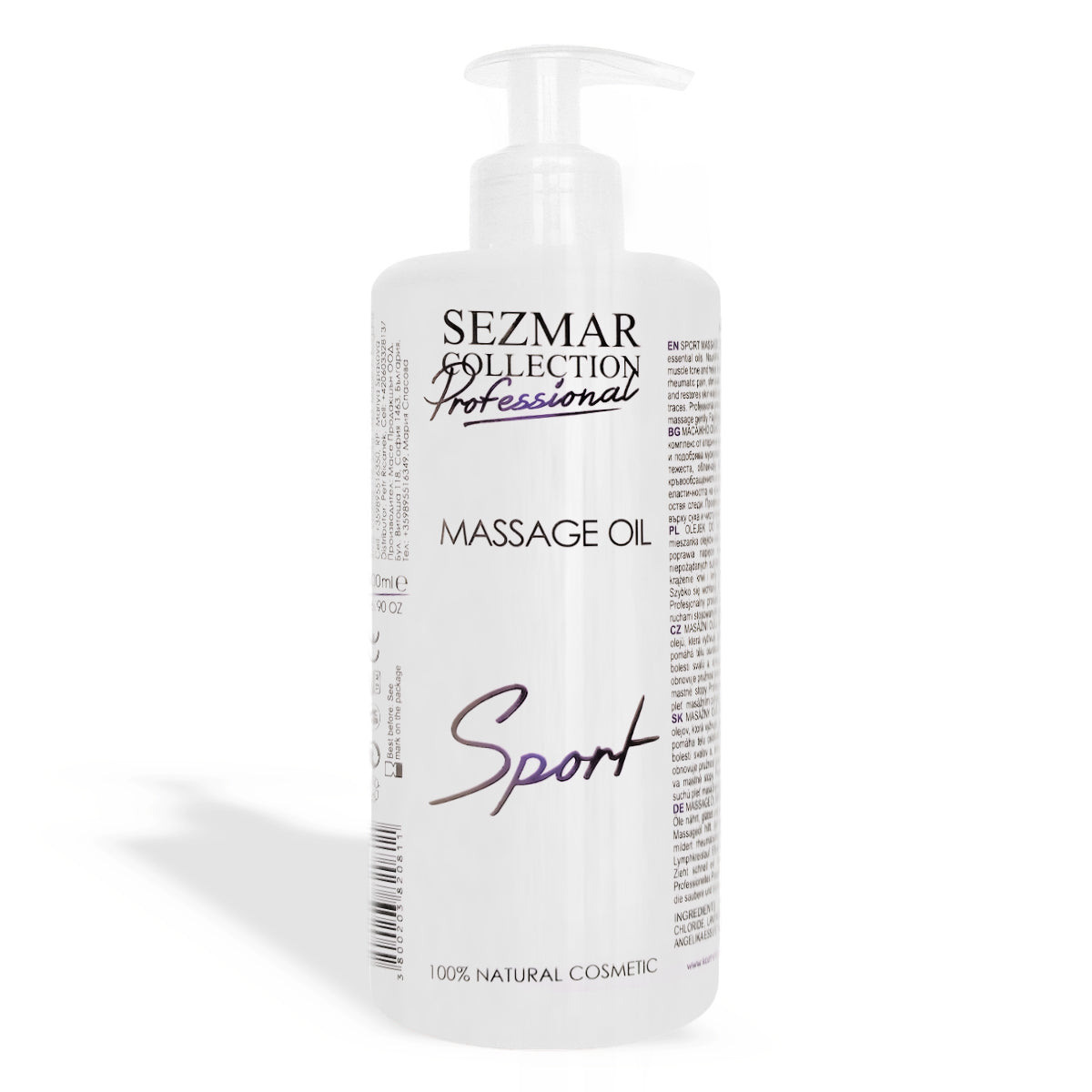 Sports Massage Oil, 500 ml
