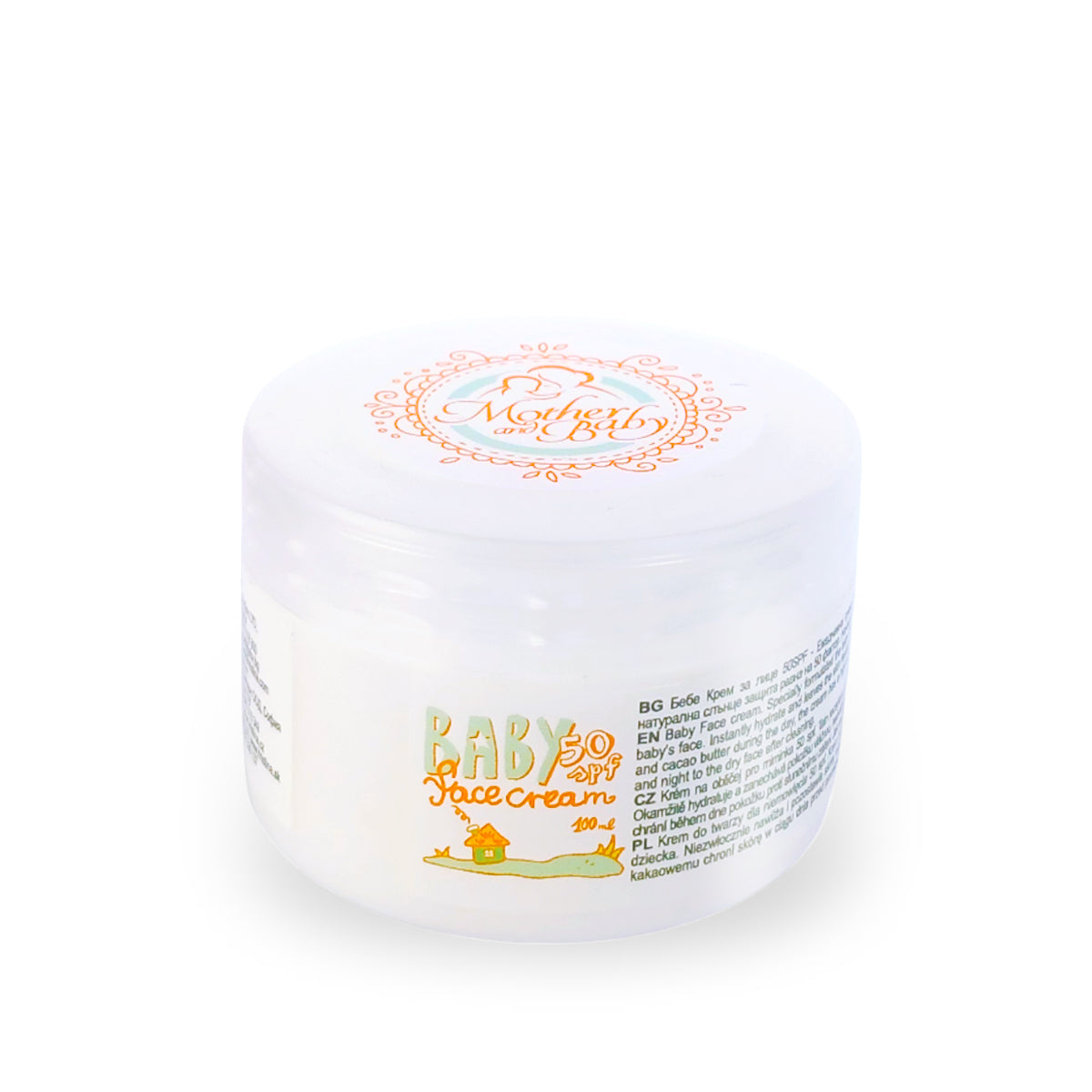 Baby Face Cream 50SPF, 100 ml