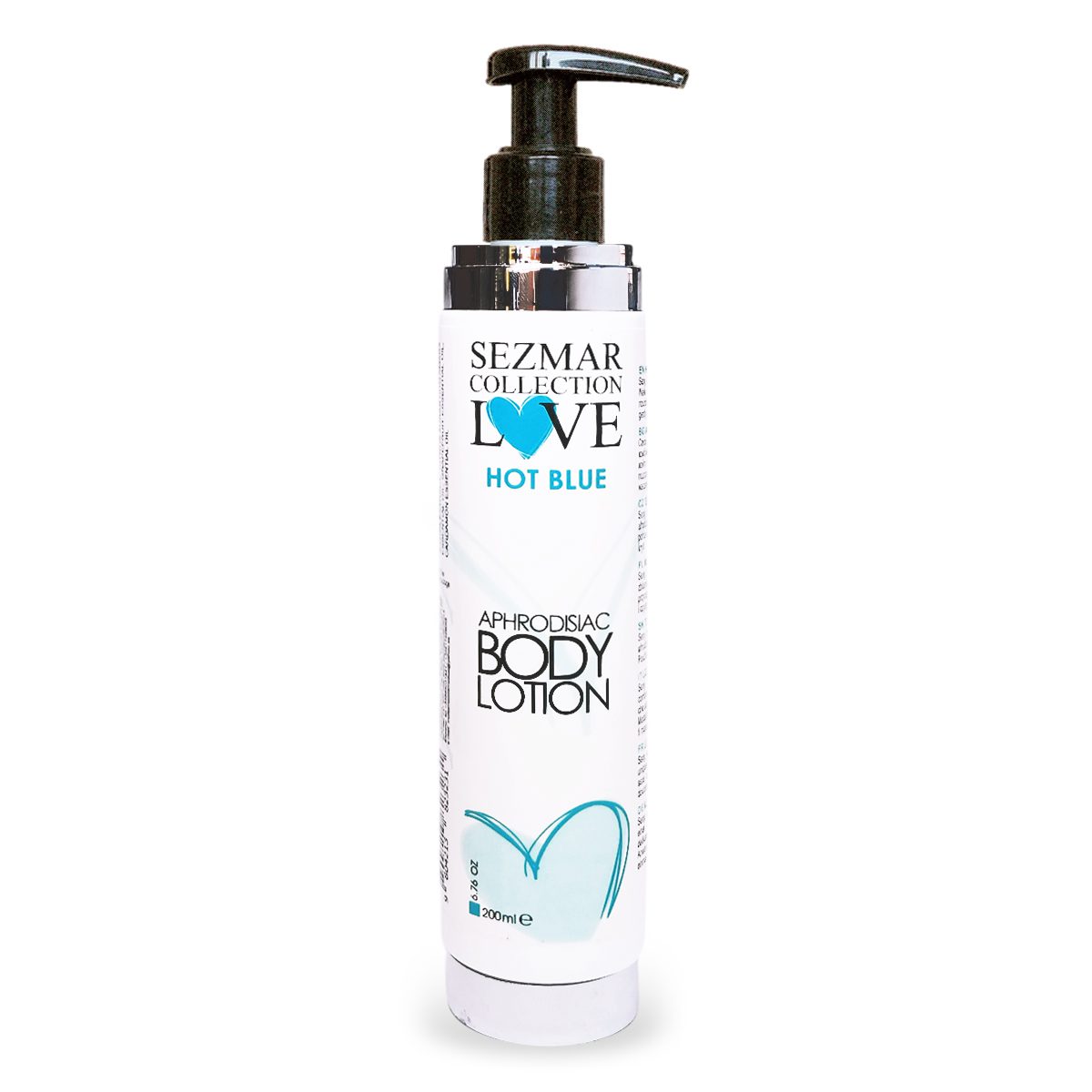 Aphrodisiac body lotion Hot Blue, 200 ml