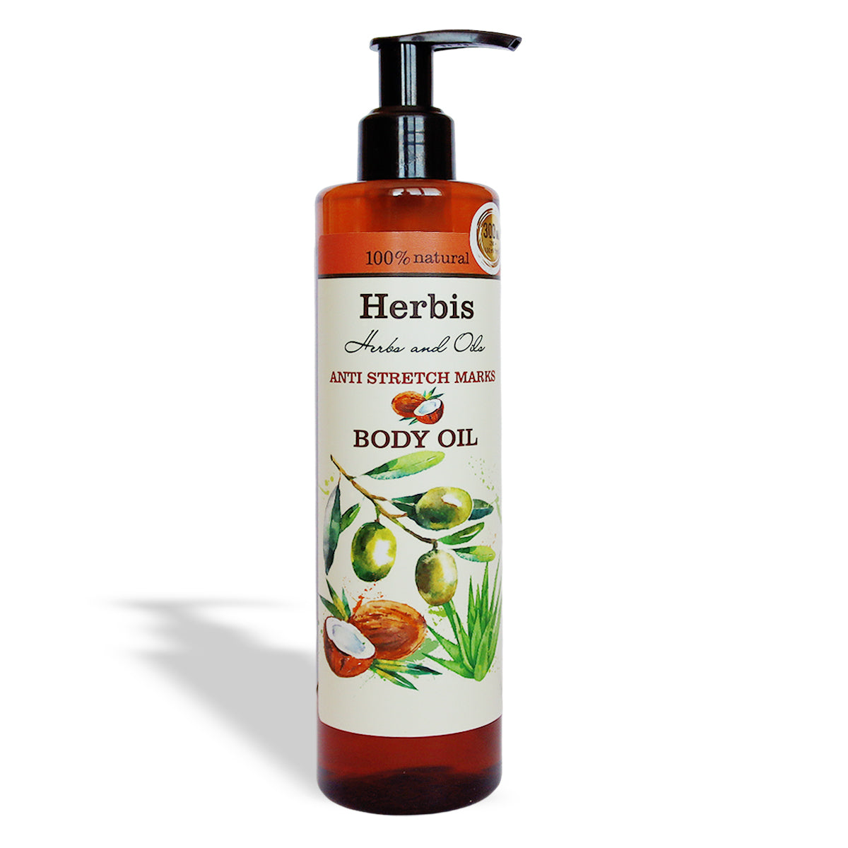 HERBIS Body Oil Against Stretch Marks, 200ml