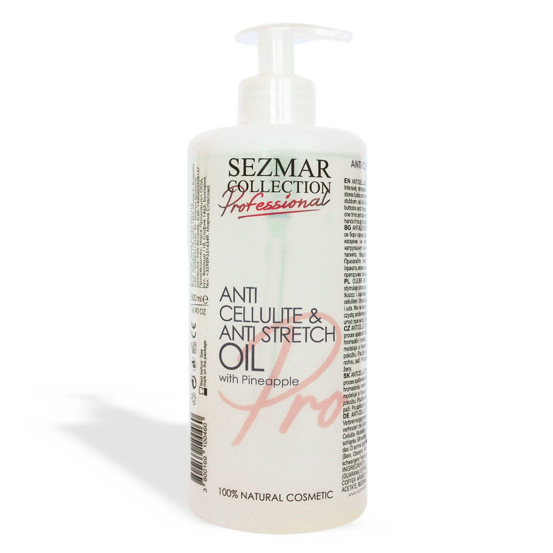 Anti-cellulite oil with Pineapple, 500 ml