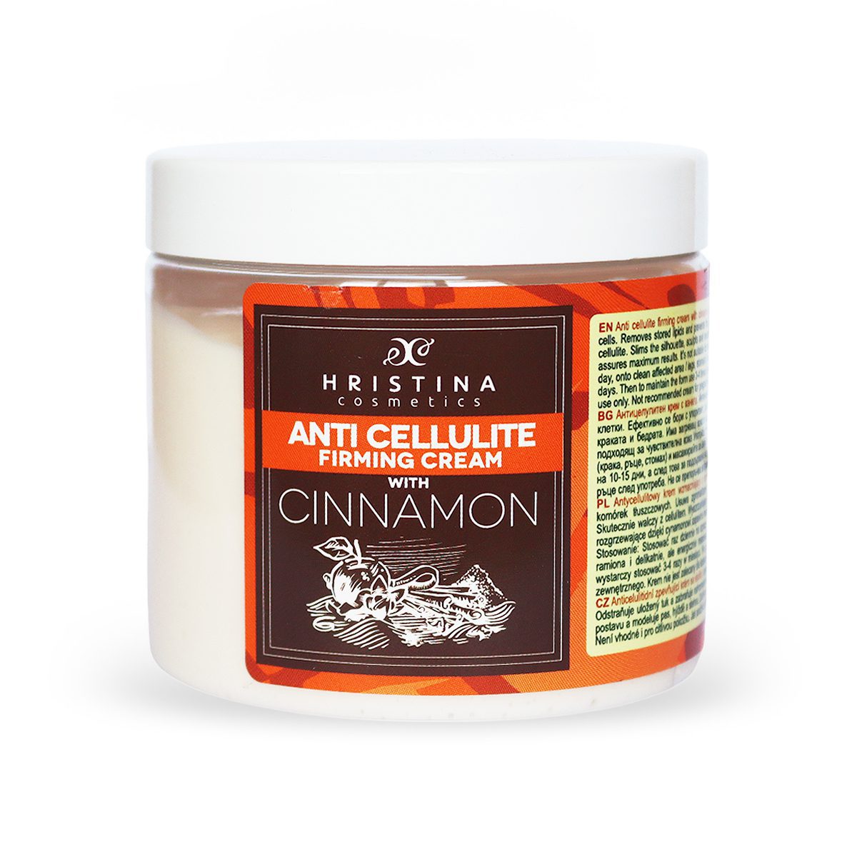 Anti-cellulite cream with Cinnamon, 200 ml