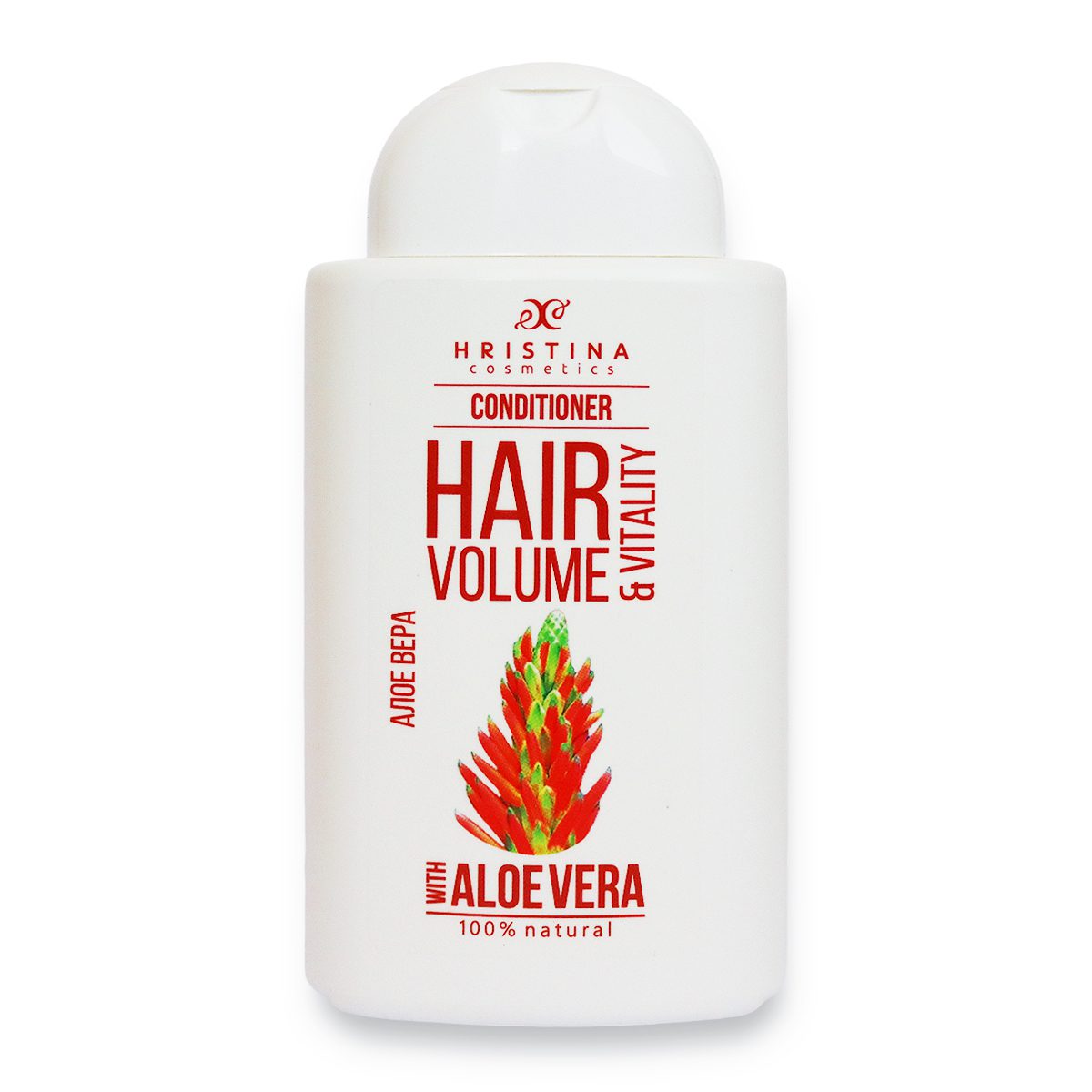 Hair Conditioner with Aloe Vera Extract for Hair Volume, 200 ml