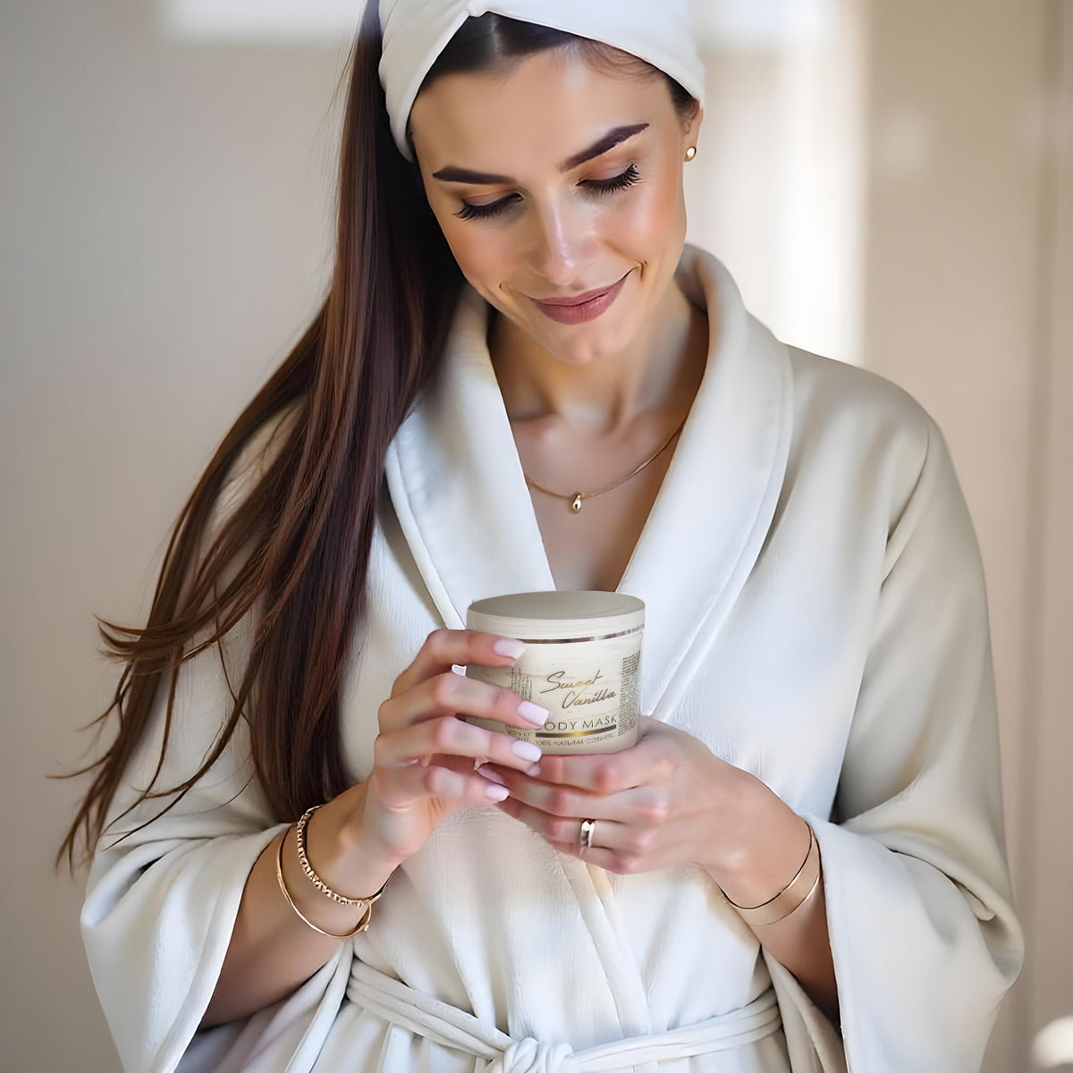 Face and Body Mask Sweet Vanilla, 500 ml