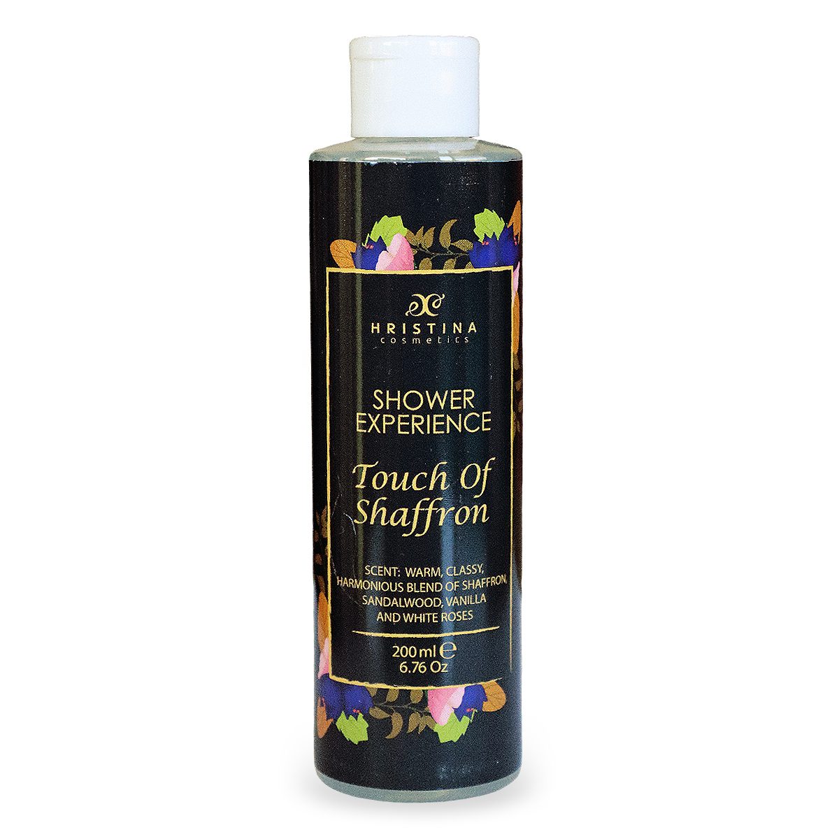 Shower Gel for Body - Experience with Saffron, 200 ml