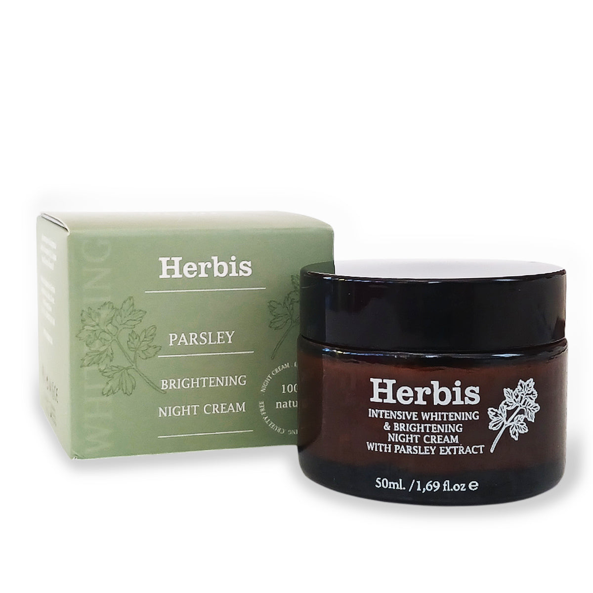 Intensive Whitening and Brightening Night Cream with Parsley Extract 50 ml