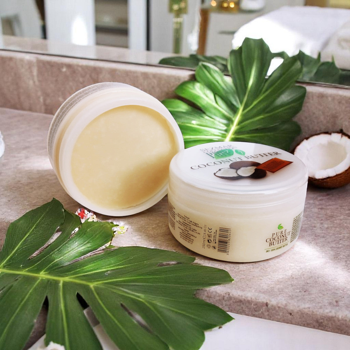 Natural coconut oil, 250ml