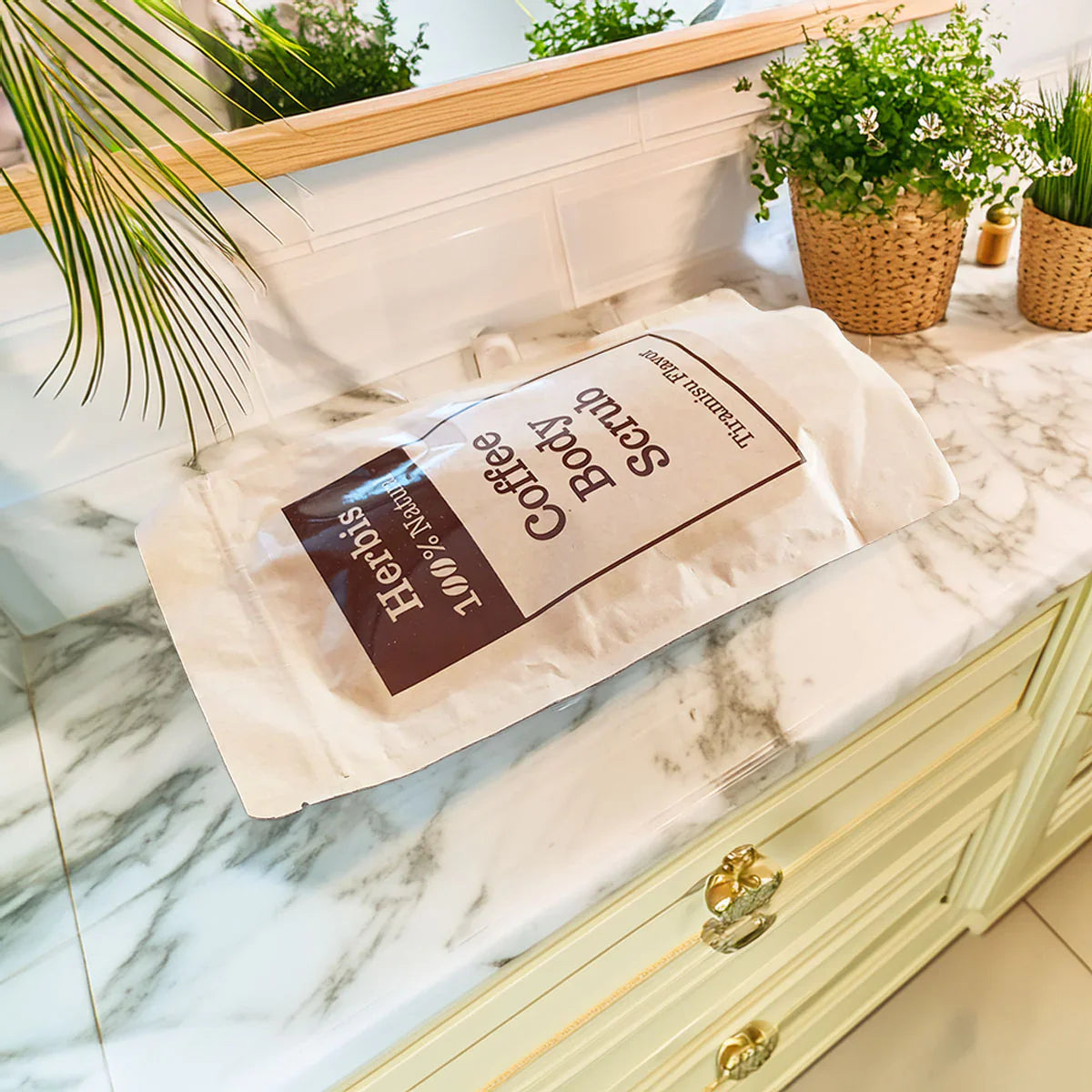 HERBIS Coffee body scrub, 200g