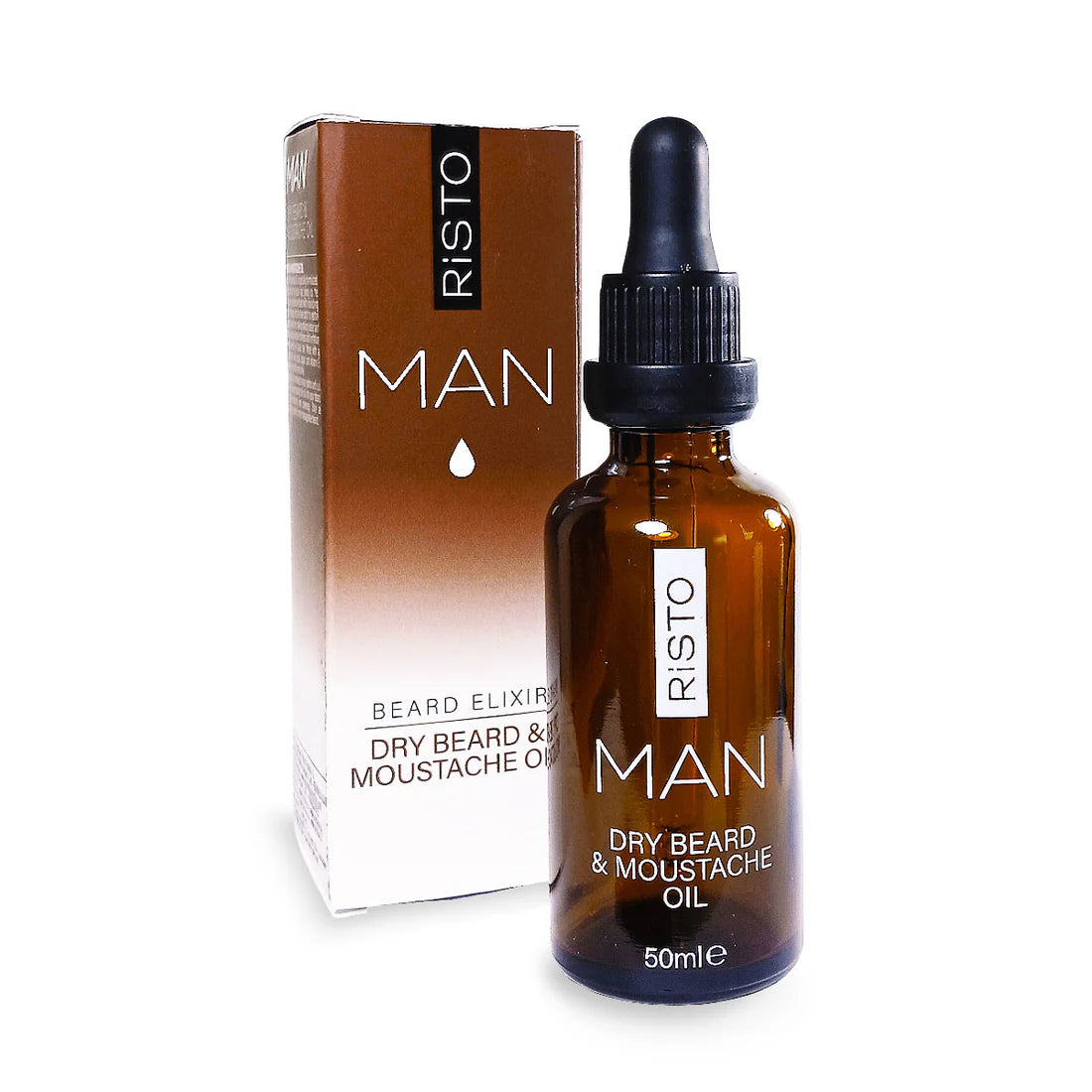 RISTO Dry Oil for Beard and Moustache, 50ml