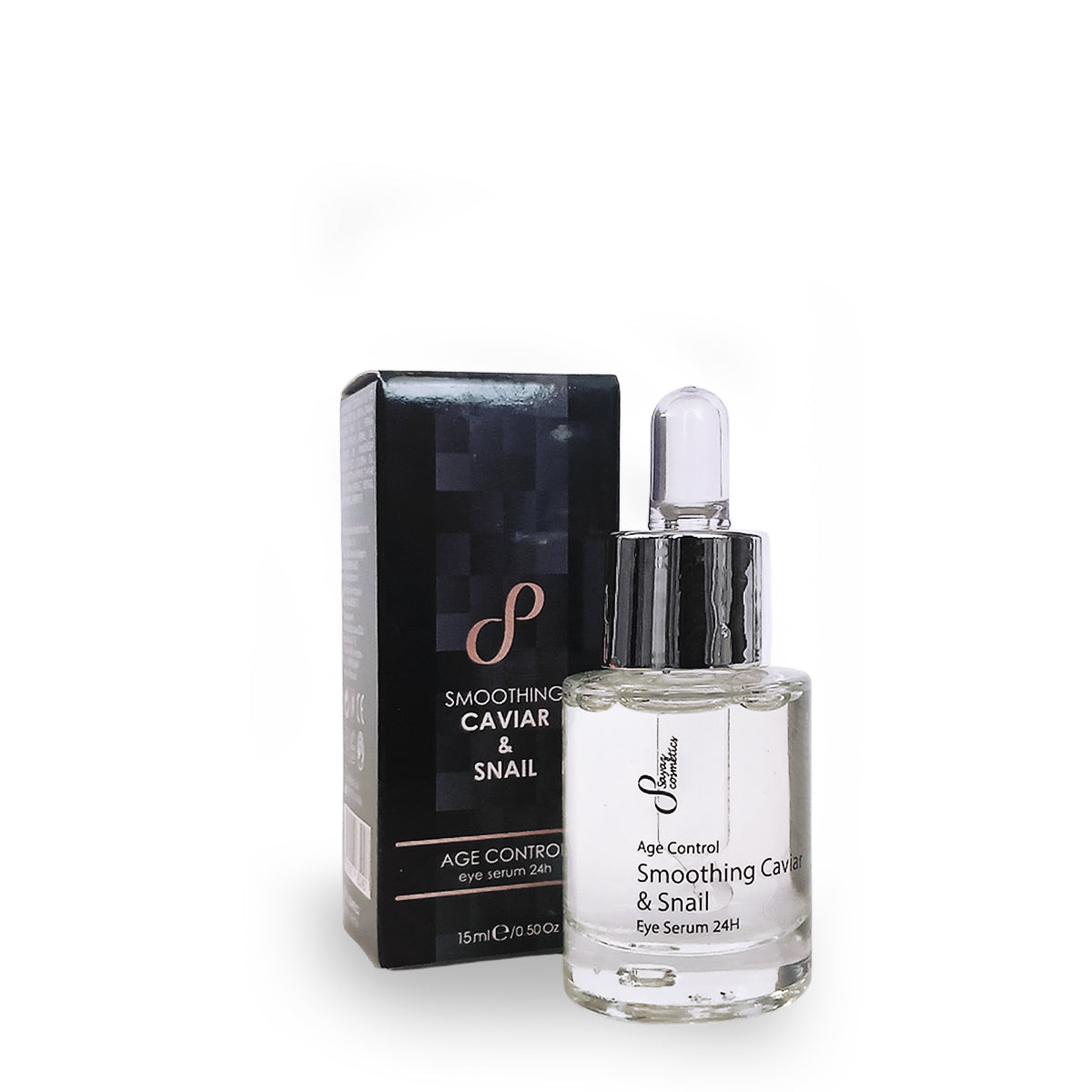 Firming and Smoothing 24-Hour Eye Serum with Caviar and Snail Extracts, 15 ml