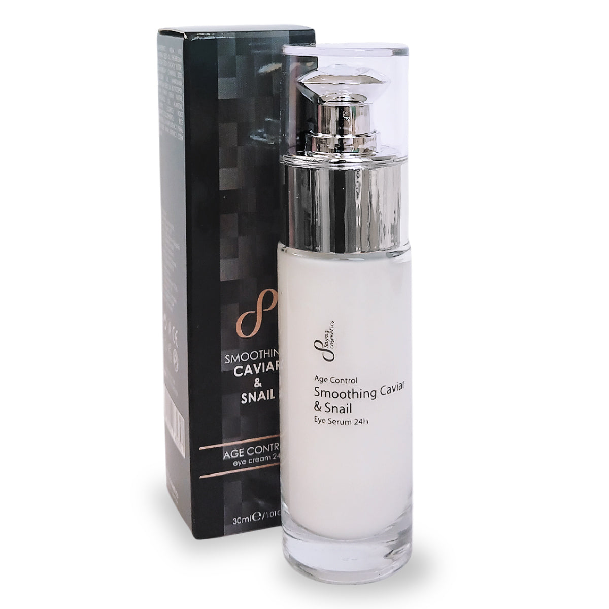 Firming and Smoothing 24-Hour Eye Cream with Caviar and Snail Extracts, 30 ml