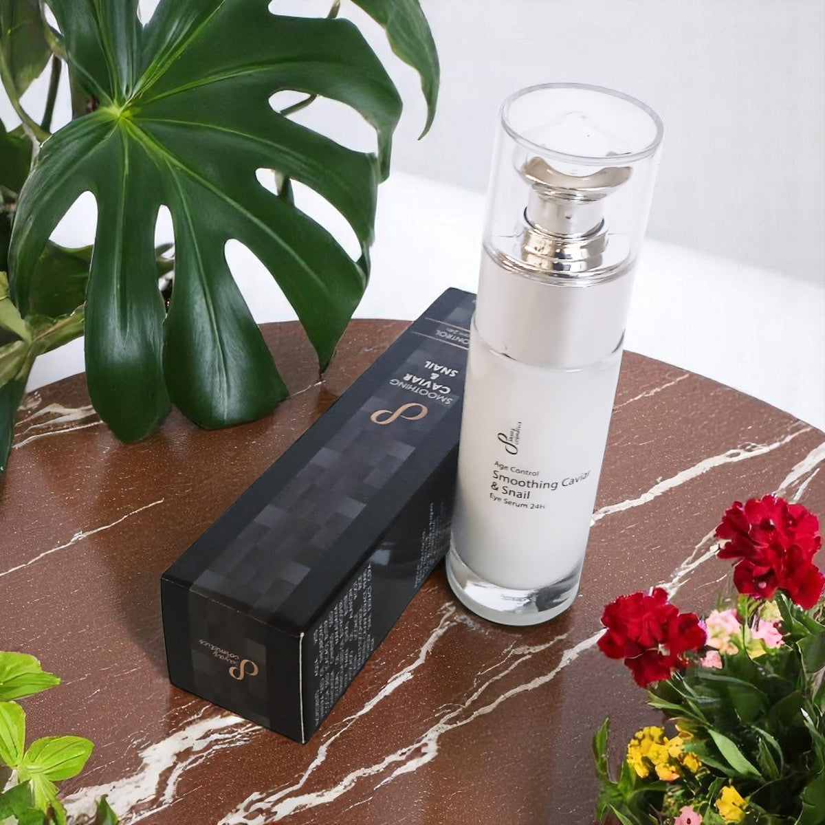 Firming and Smoothing 24-Hour Eye Cream with Caviar and Snail Extracts, 30 ml