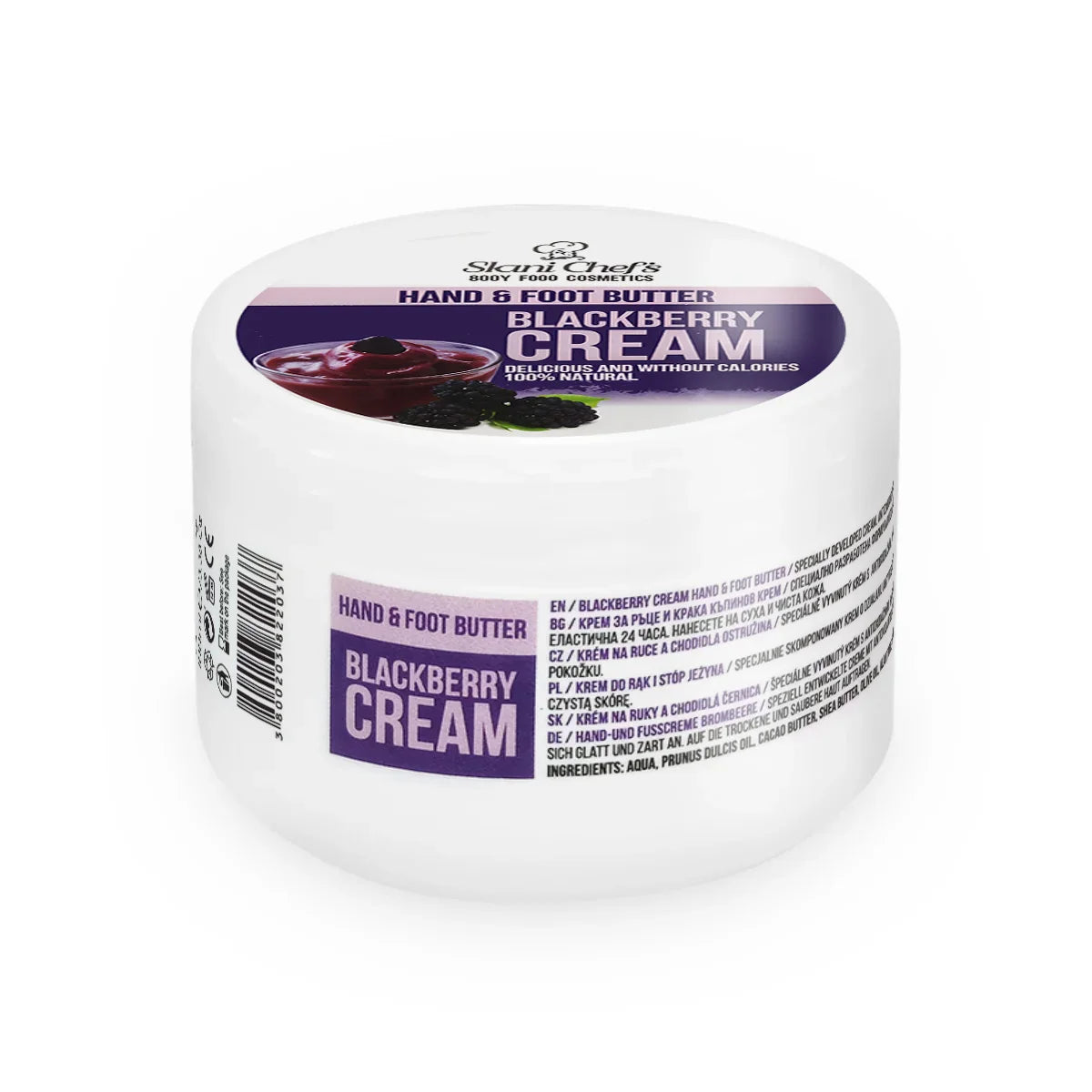Blackberry Cream Hand and Foot Cream, 100 ml