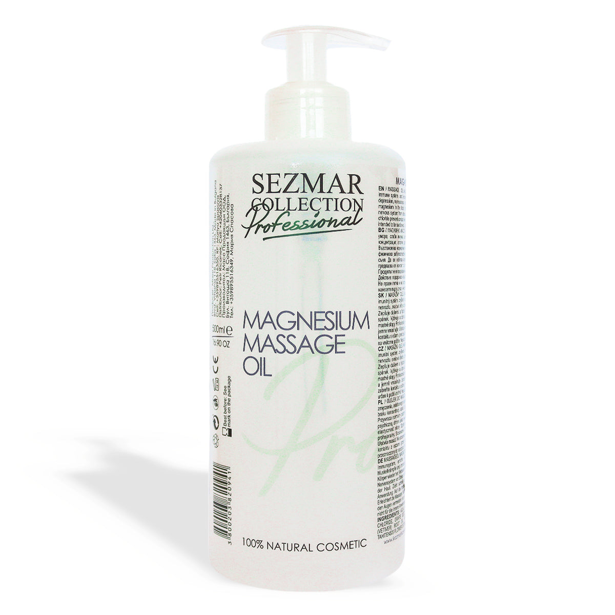 Massage Oil Magnesium, 500 ml