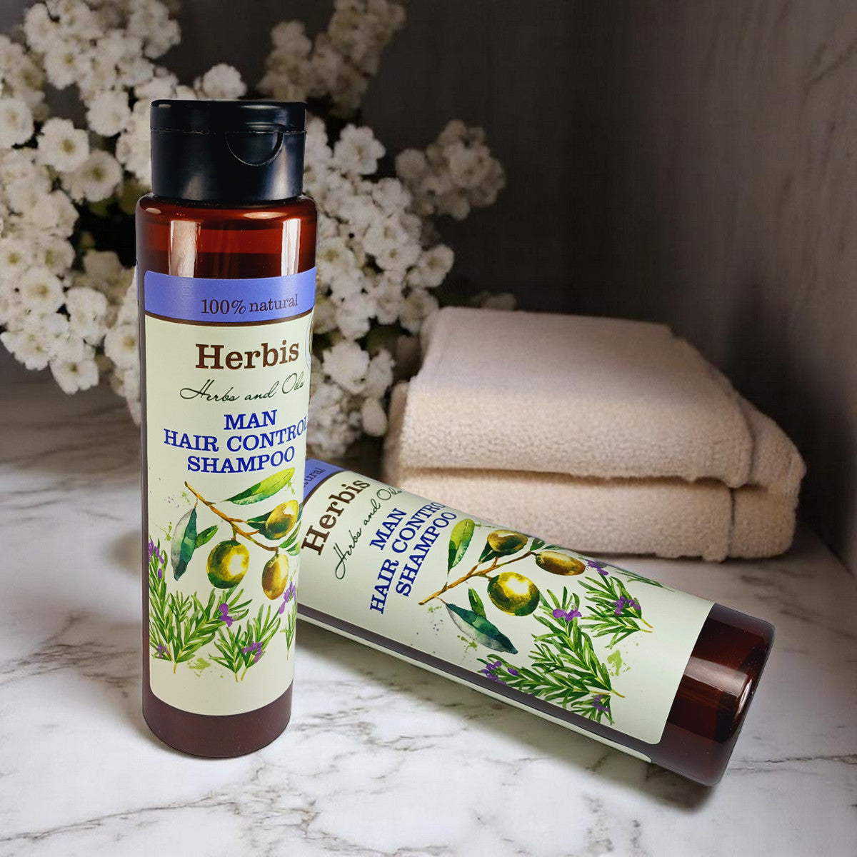 HERBIS Shampoo for men, 300ml