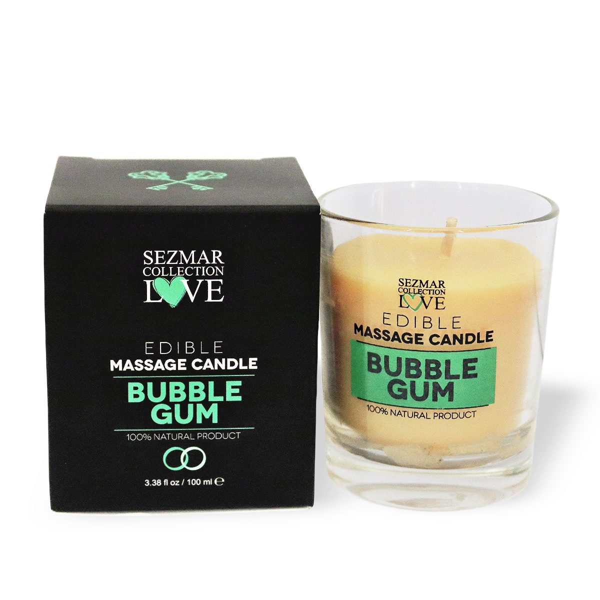 Massage Candle Bubble Gum / Gum /, 100 ml