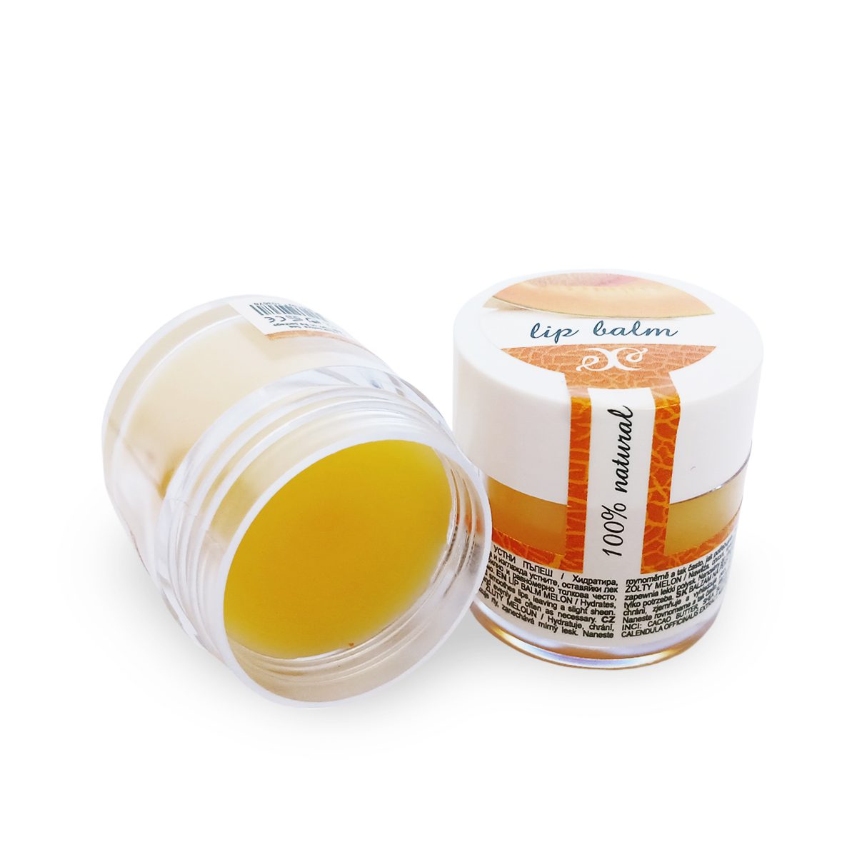 Melon flavored lip balm, 30 ml