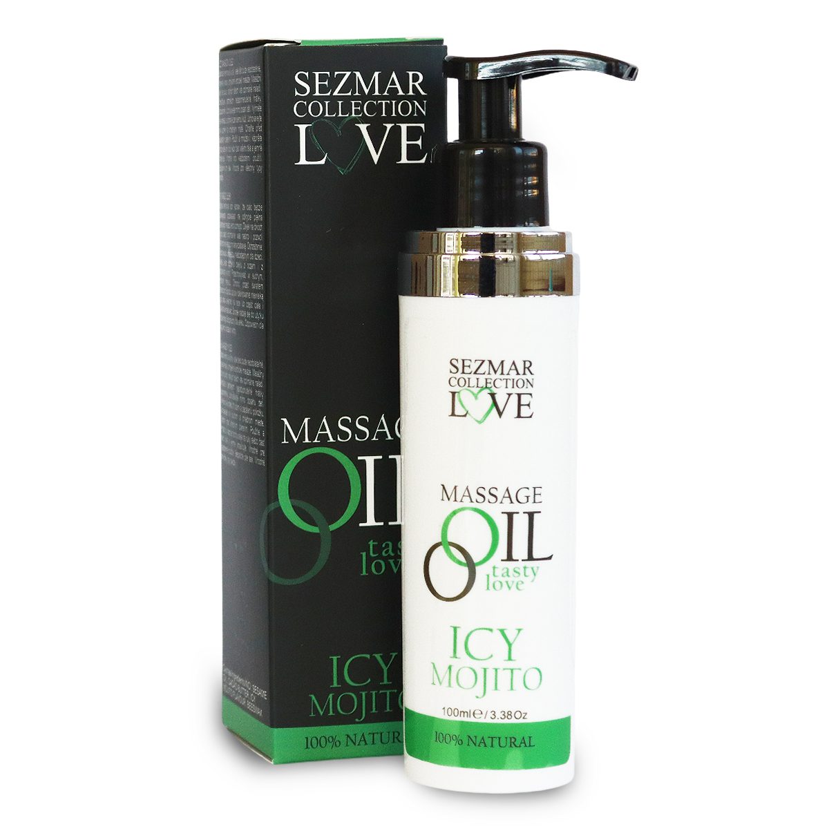 Intimate Massage Oil Mojito, 100 ml