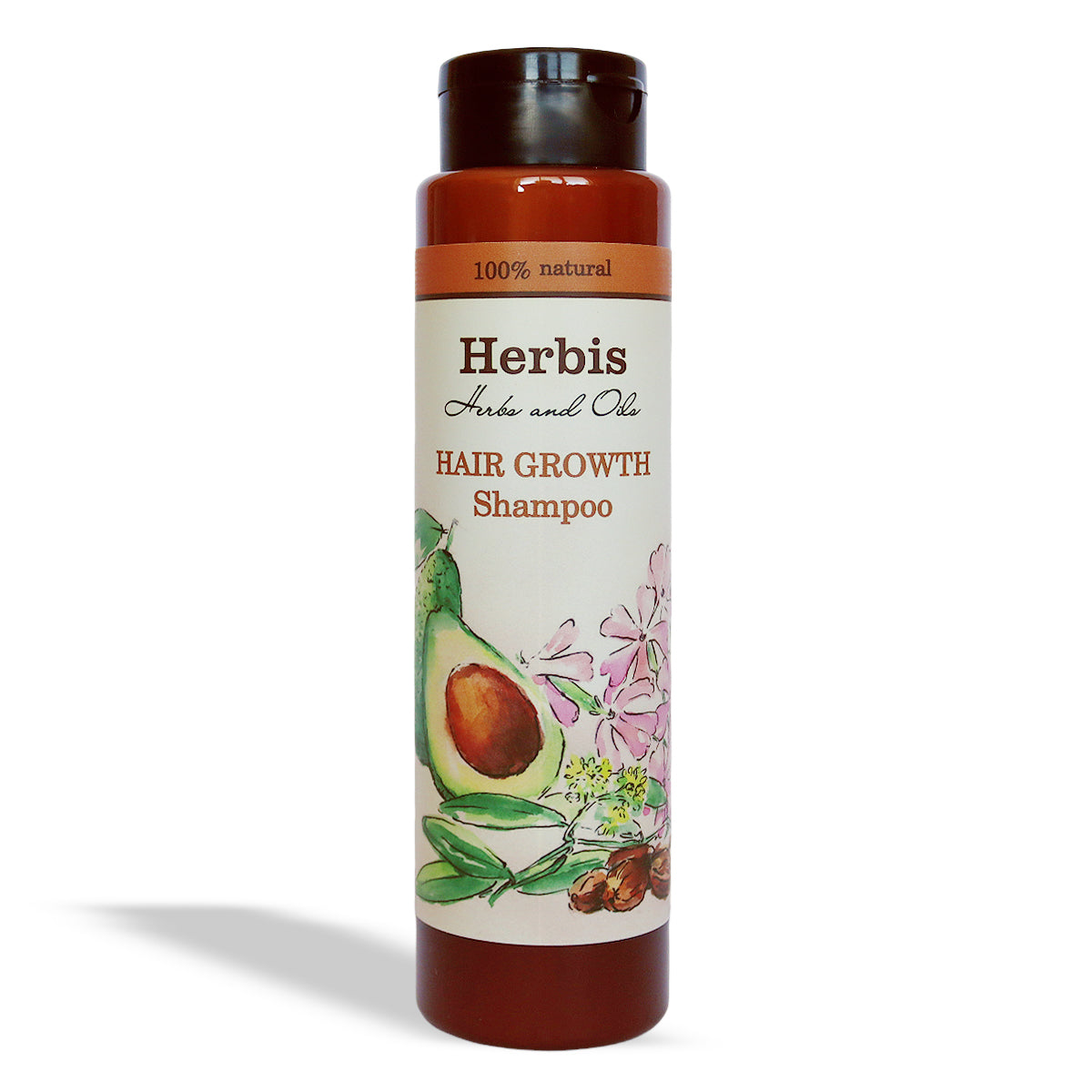 HERBIS Natural shampoo for fast hair growth, 300ml