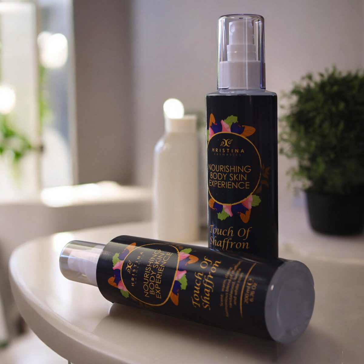 Nourishing Body Oil Spray Saffron, 200 ml