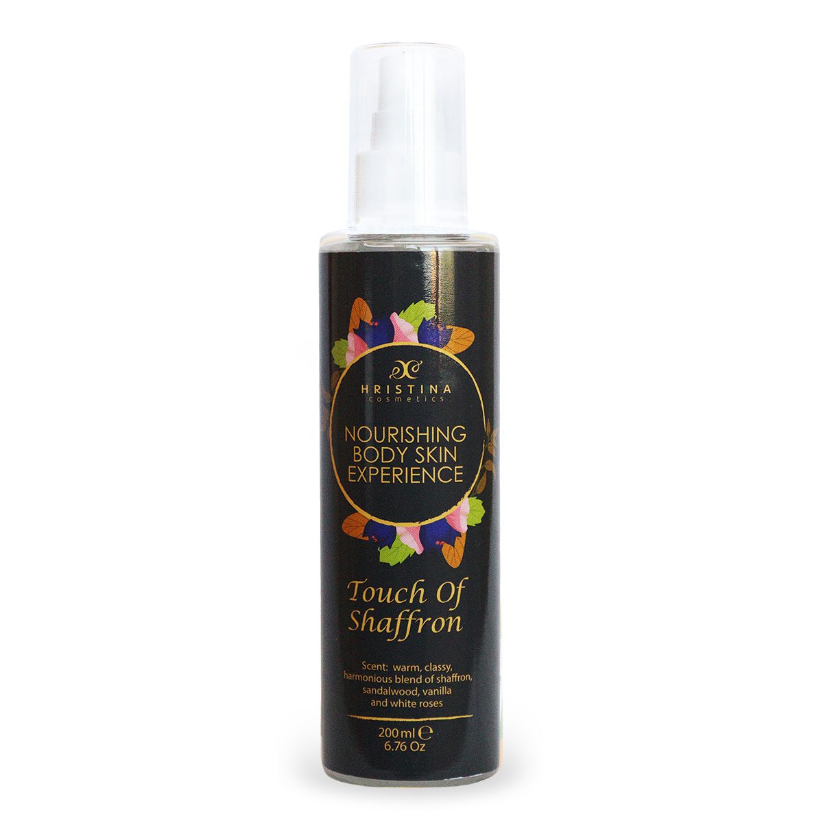 Nourishing Body Oil Spray Saffron, 200 ml