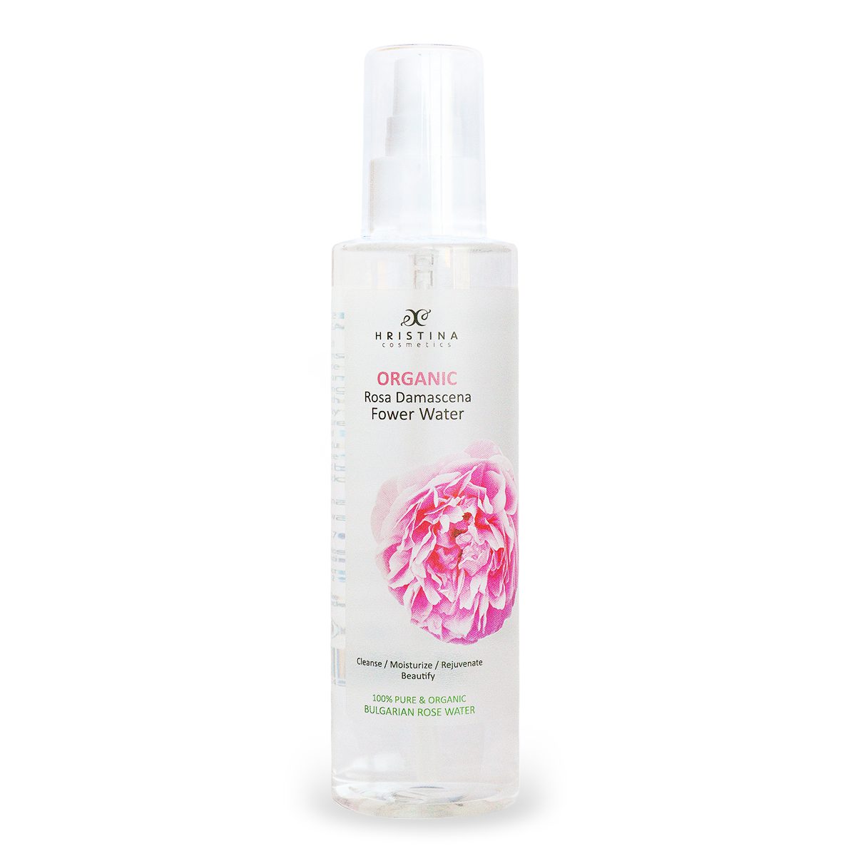 Organic Rose Water, 200 ml