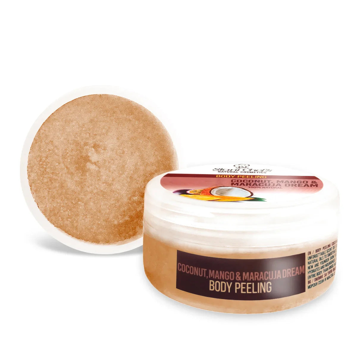 Body Scrub Coconut, Mango, and Passion Fruit, 250ml