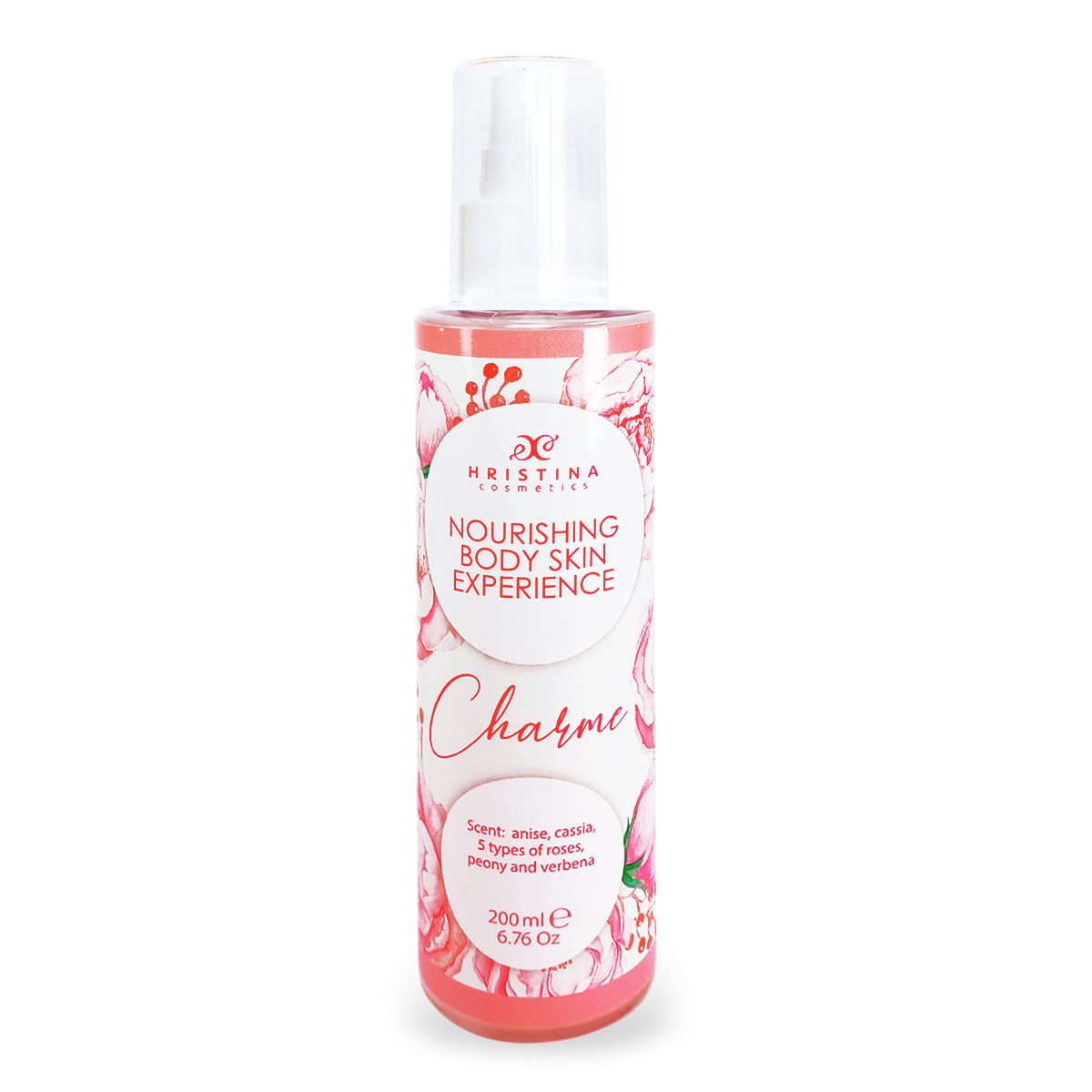 Nourishing body oil spray Charm, 200 ml