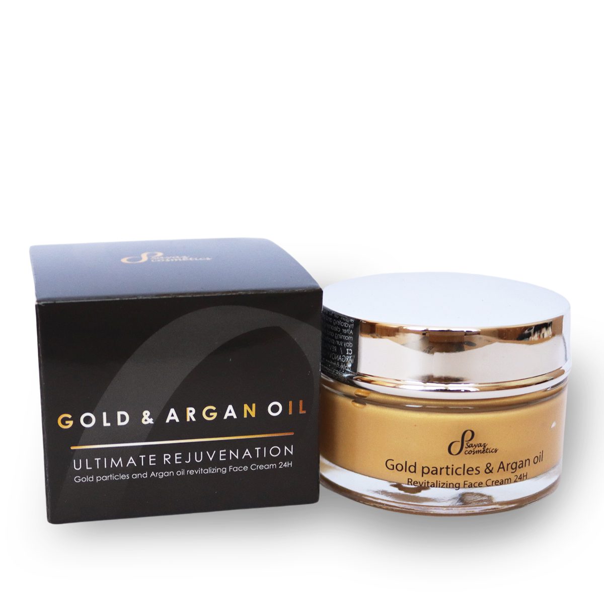 Revitalizing Face Cream 24 Hours with Argan Oil and Gold Particles, 50 ml