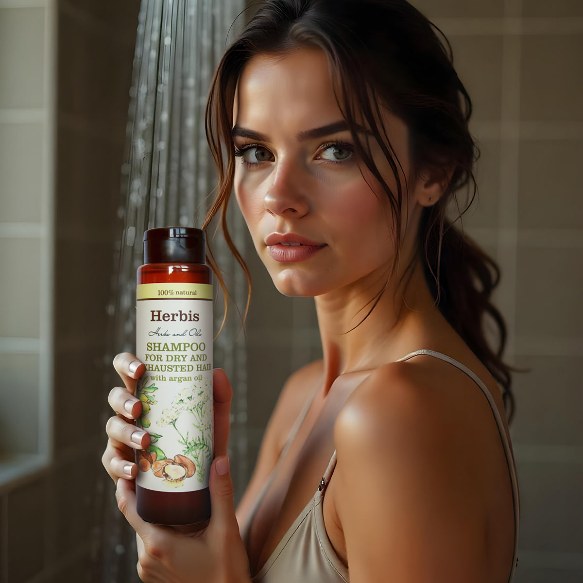 HERBIS Shampoo for dry and damaged hair, 300ml