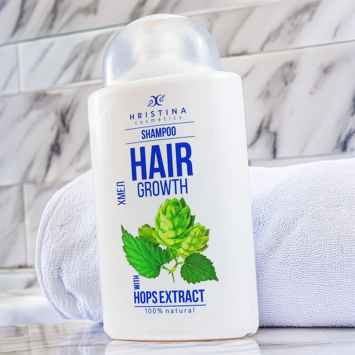 Hops shampoo for hair growth, 200 ml