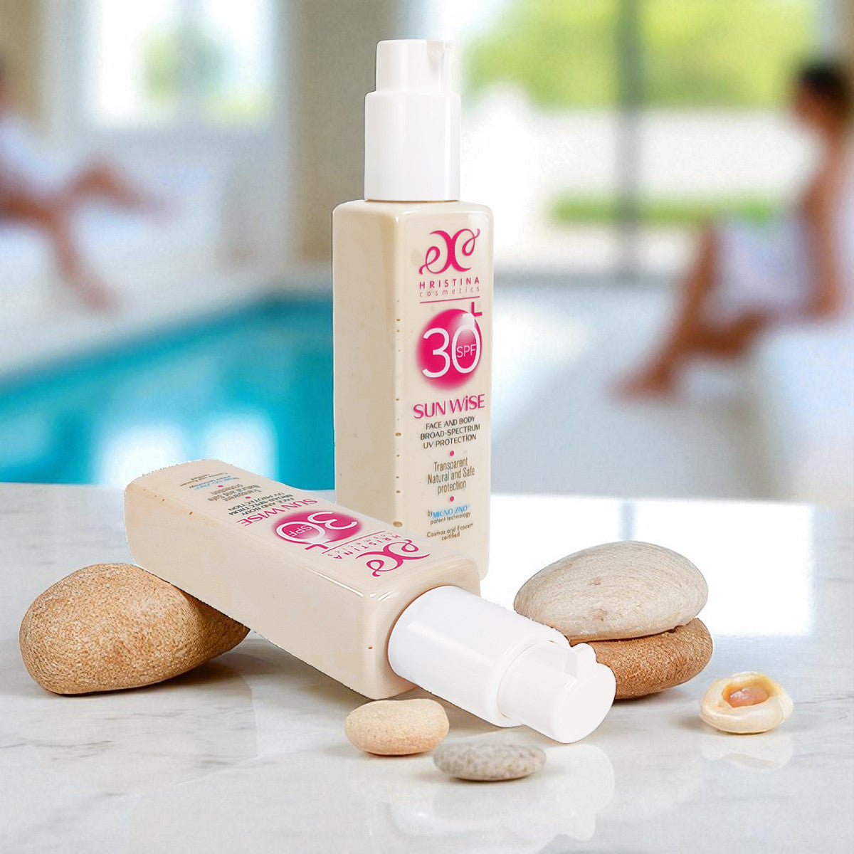 Sun Wise 30 SPF for FACE and BODY broad spectrum UV protection