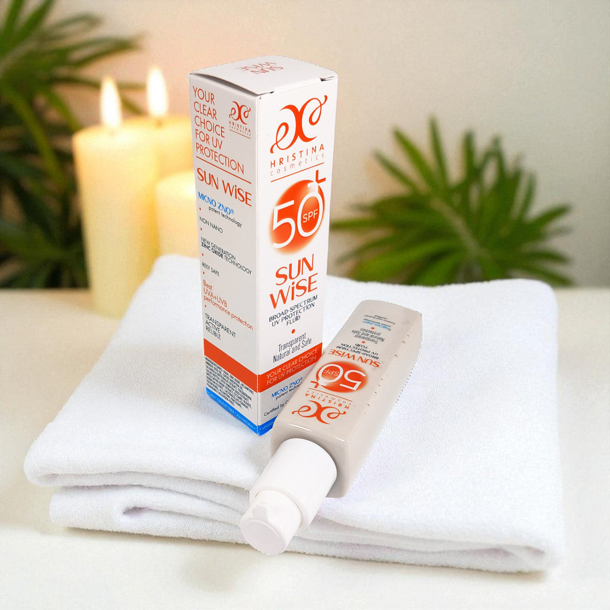 SUN WISE MOISTURIZING FLUID - 50SPF