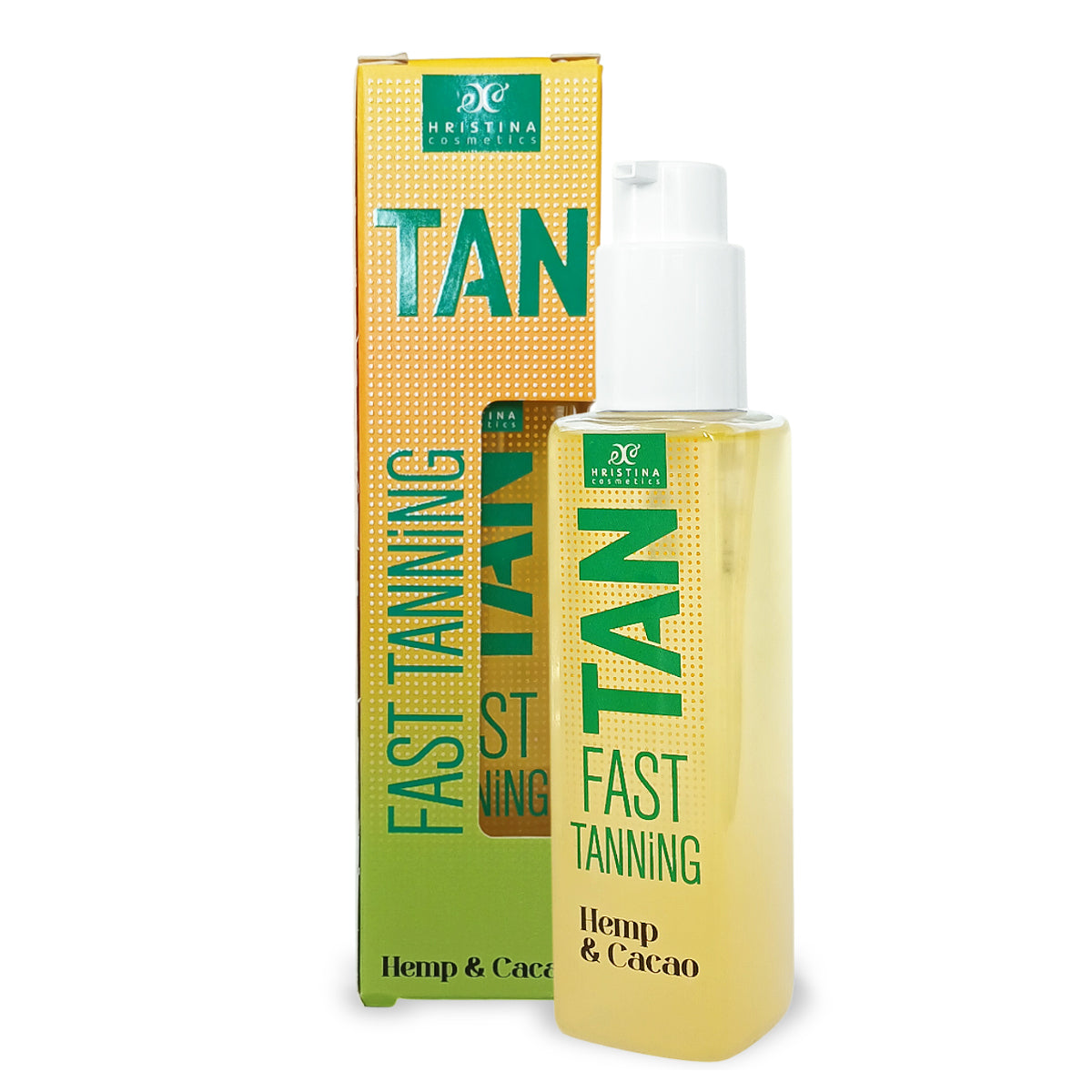QUICK TANNING OIL with Hemp Oil and Cocoa