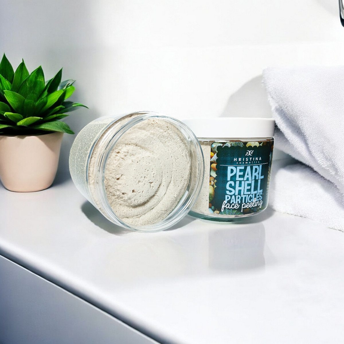 Face Scrub with Mother of Pearl, 200 ml