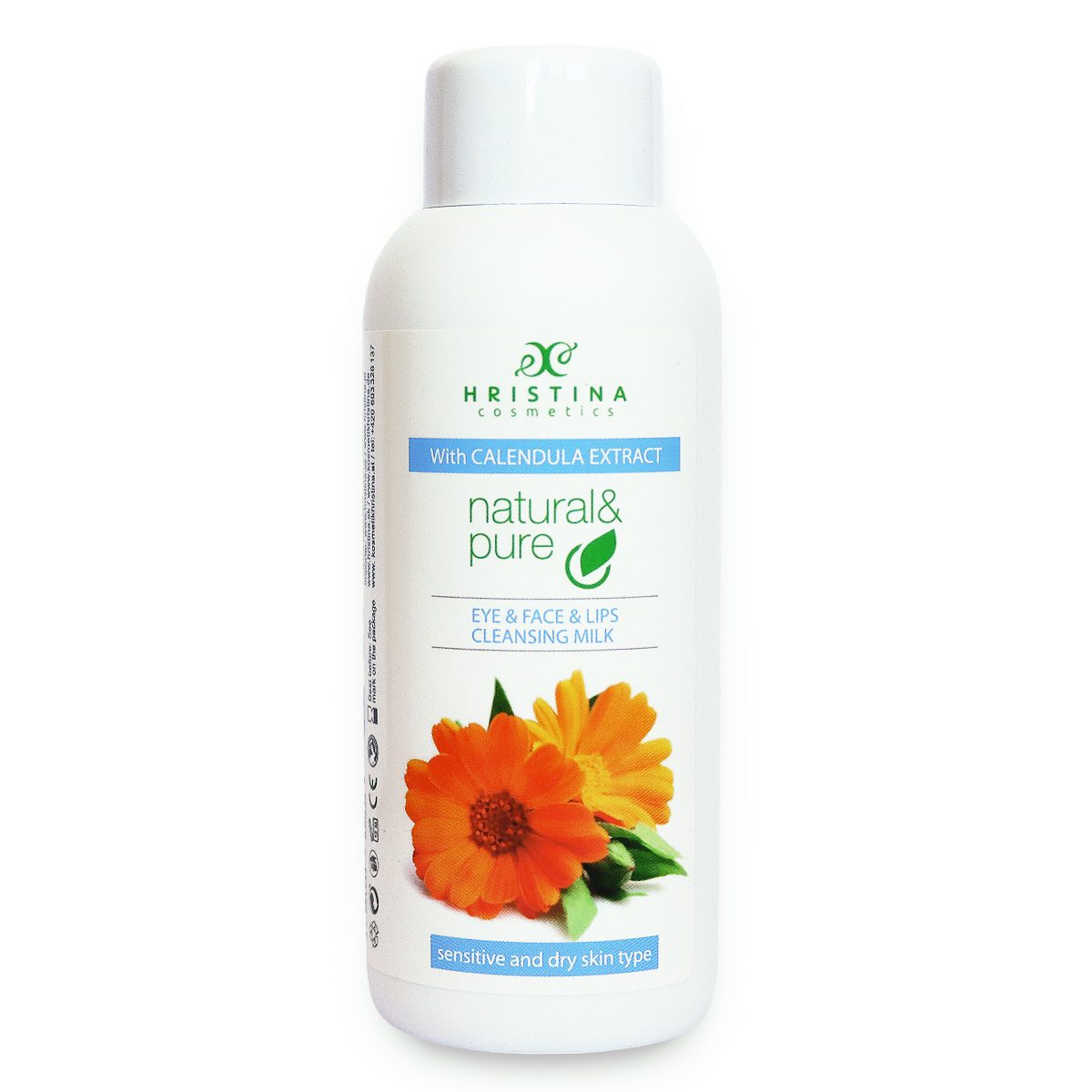 Toilet milk with marigold extract, 150 ml