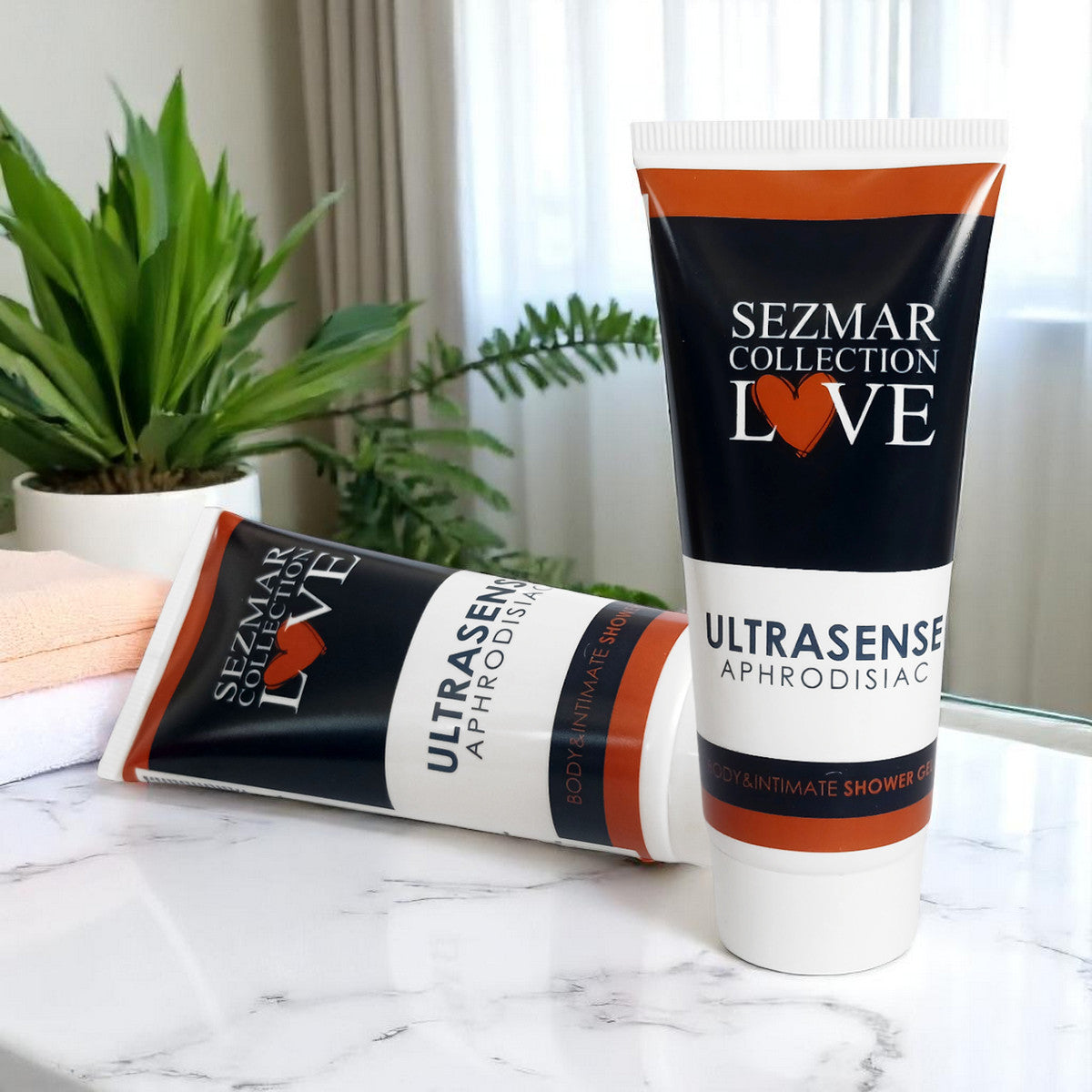 Aphrodisiac shower gel Ultrasense, 200 ml