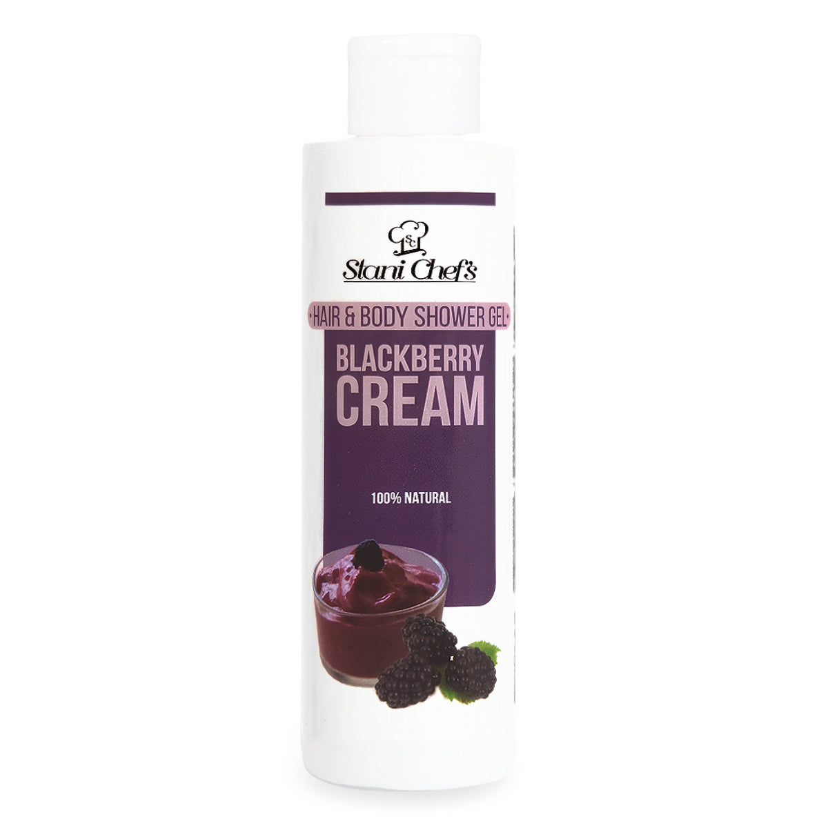 Shower gel for hair and body Blackberry, 250 ml