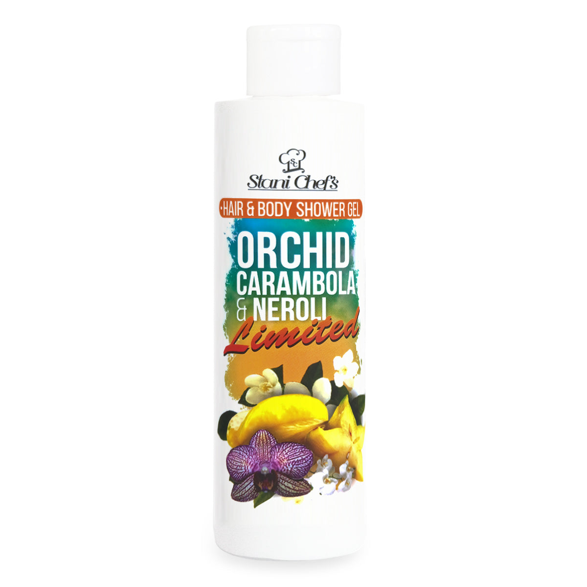 Shower gel for hair and body Carambola, Orchid and Neroli, 250 ml