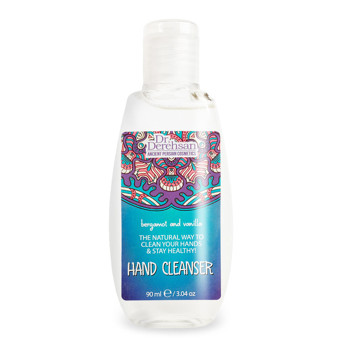 Bergamot and Vanilla Hand Cleansing Gel, 90 ml