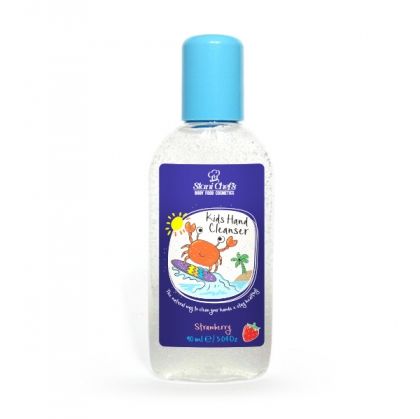 Children's Hand Cleansing Gel Strawberry, 90 ml
